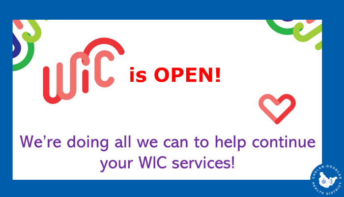 WIC IS OPEN